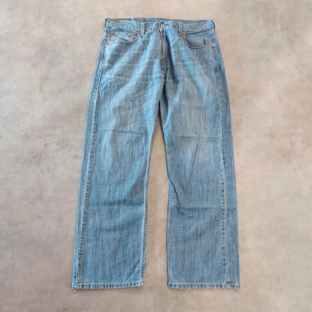 リーバイス569 W36 ブラックデニム 黒 Rタブ 縦落ち 古着 14268 | fuufu