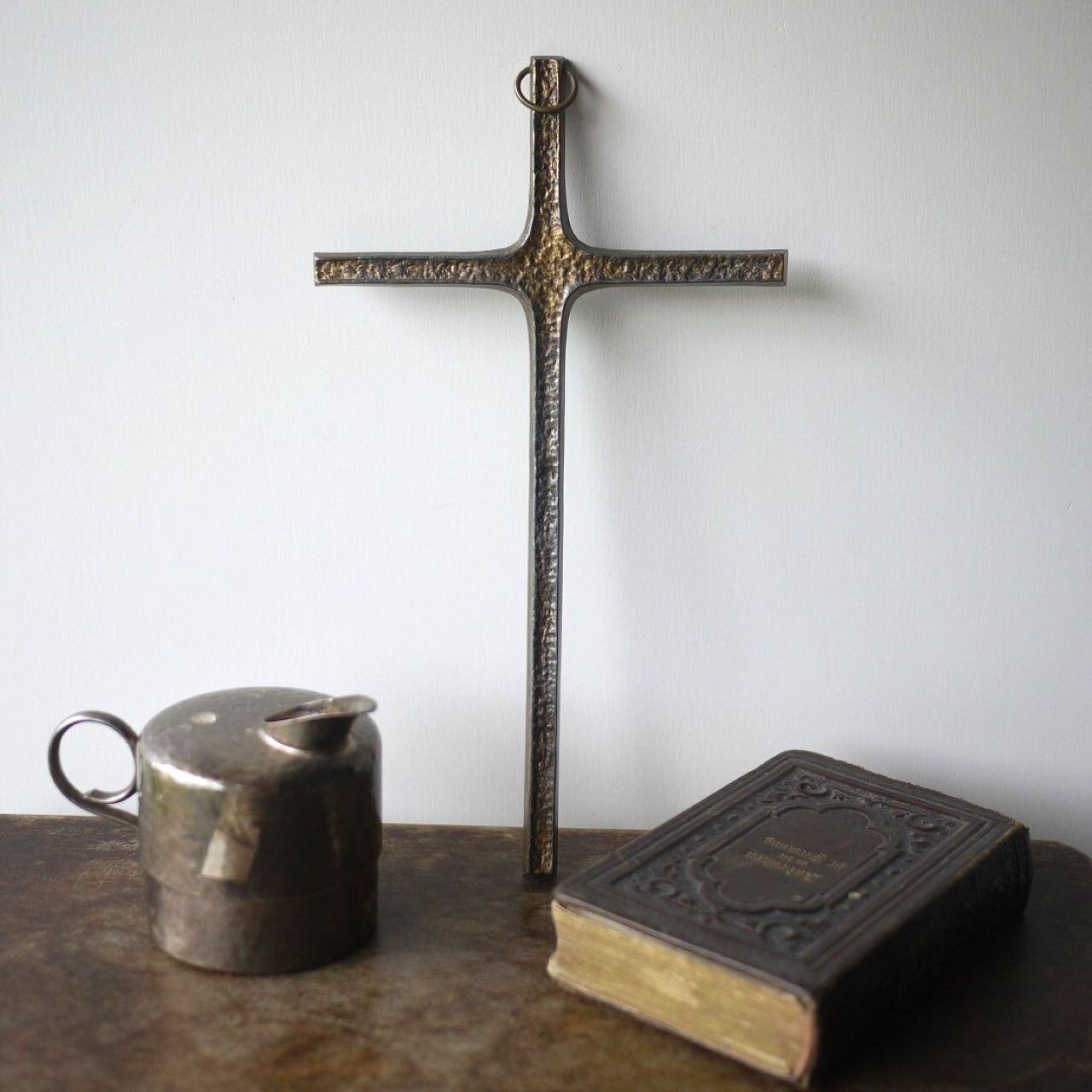メタル十字架クロス ヴィンテージドイツ