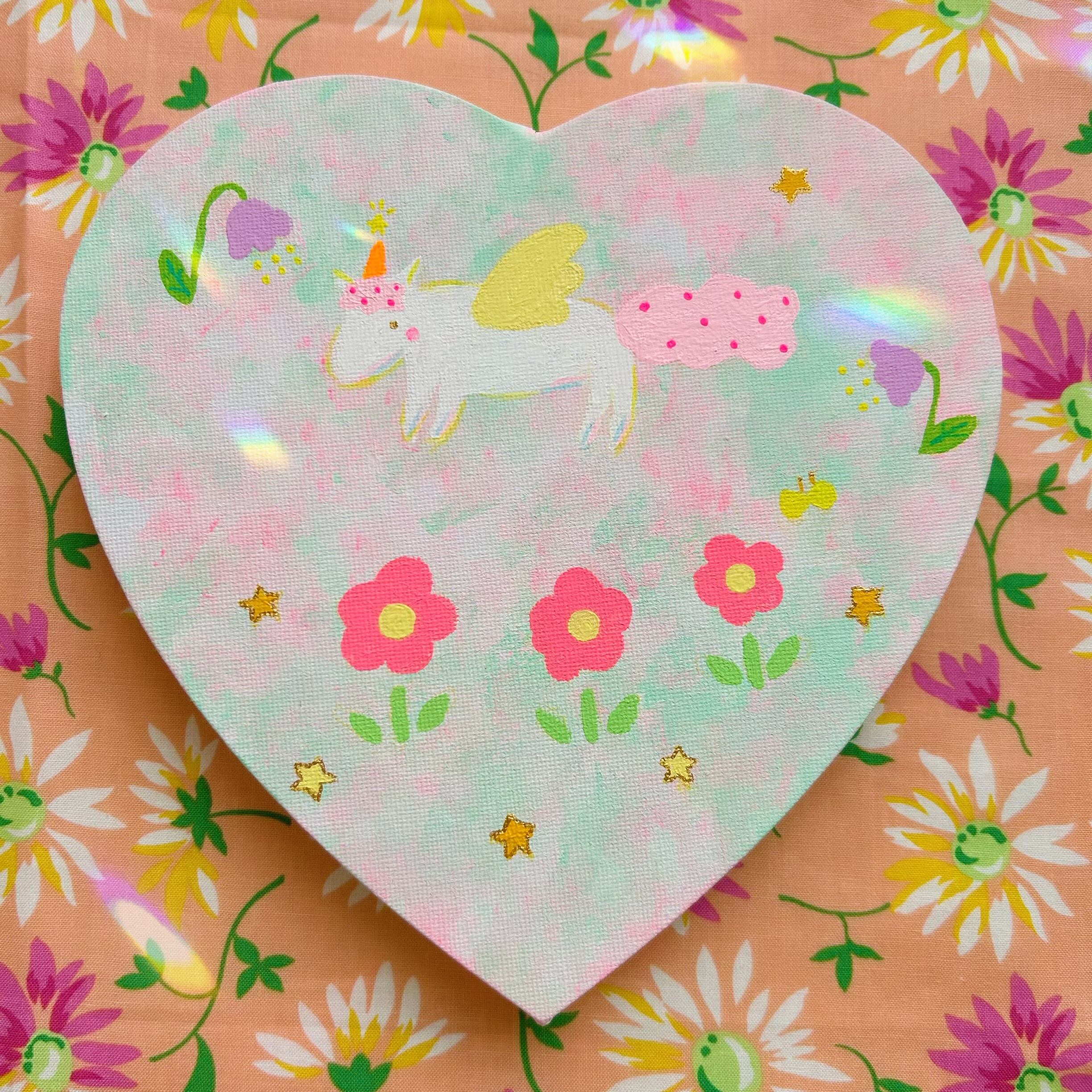 ユニコーンアート⋈パステル色の世界へ⋈