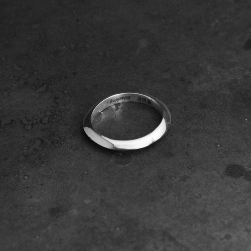 Navajo Triangle Band Ring [Sterling] [ERICKA NICOLAS BEGAY] # 7.5