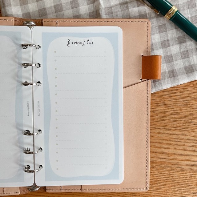 バイブルサイズ/コーピングリストリフィル