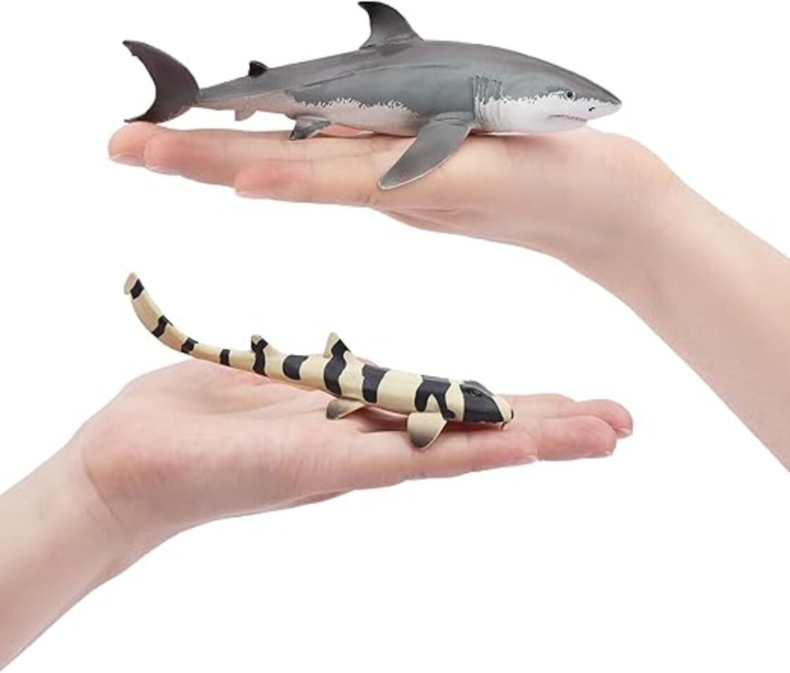 サメ フィギュア リアル リアルサメフィギュア 海洋動物模型 高透明 