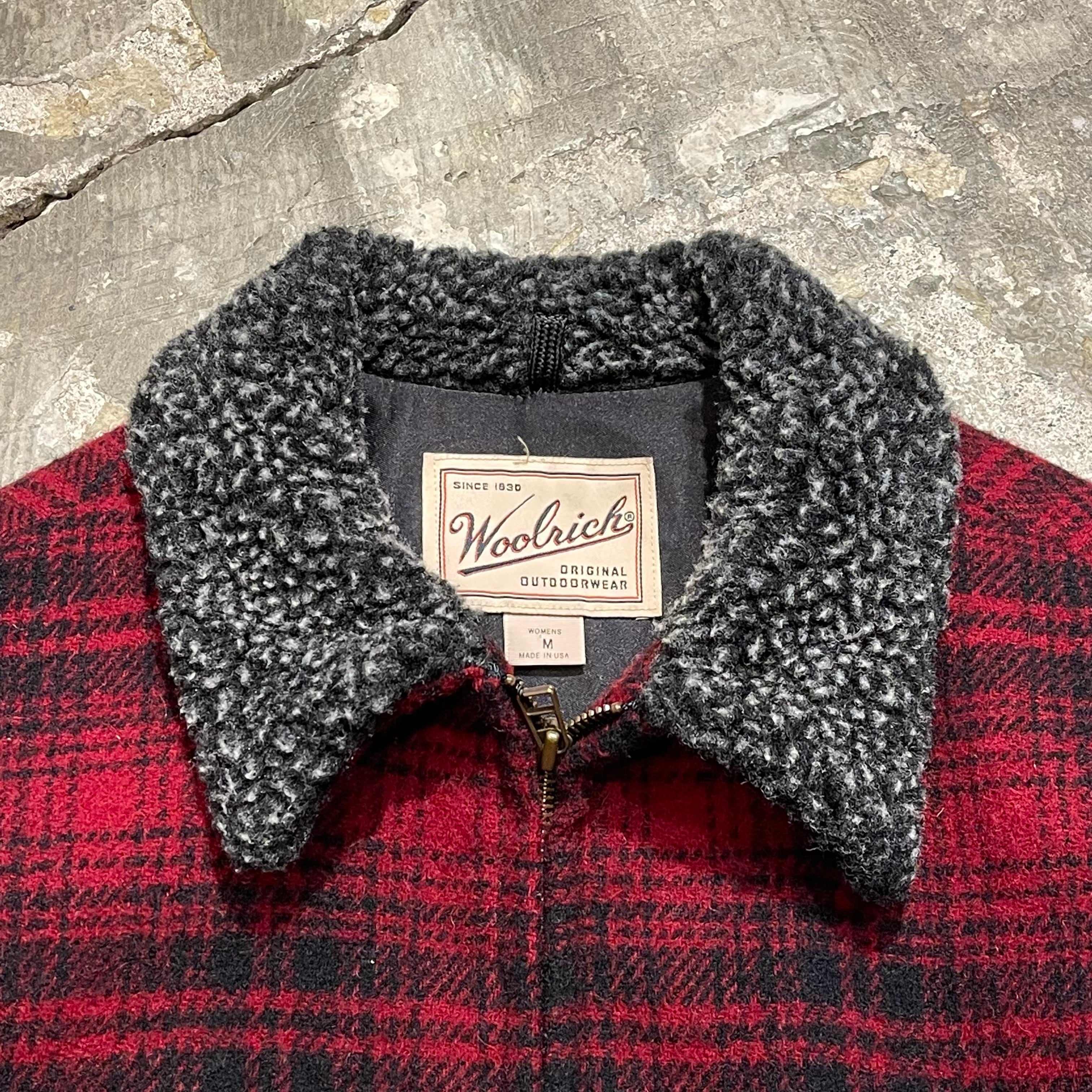 【超希少】80年代 Woolrich/ウールリッチ スエード 切替 USA製 L