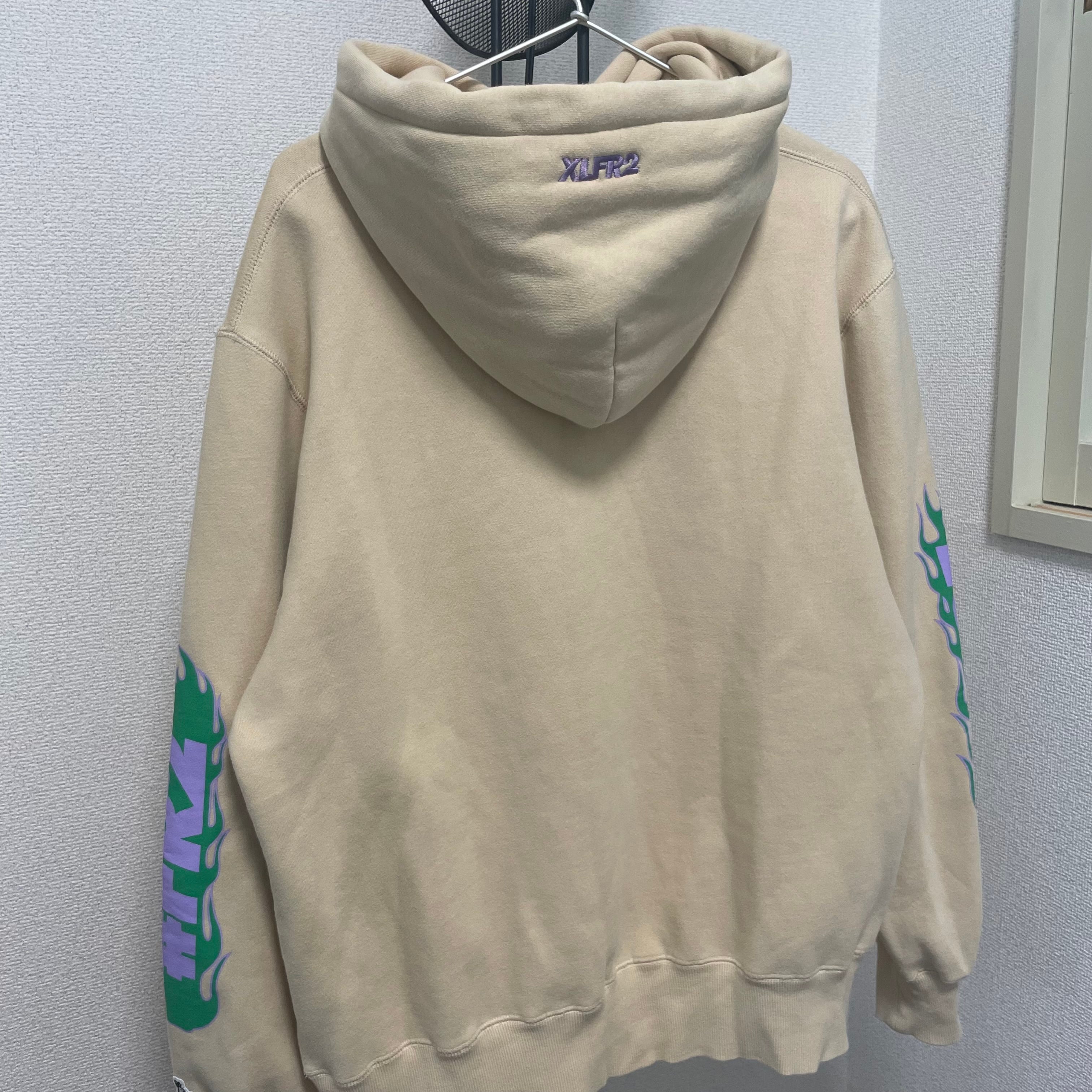 FR2×Xlarge 9090 バイカーガール パーカー | RE:BORN