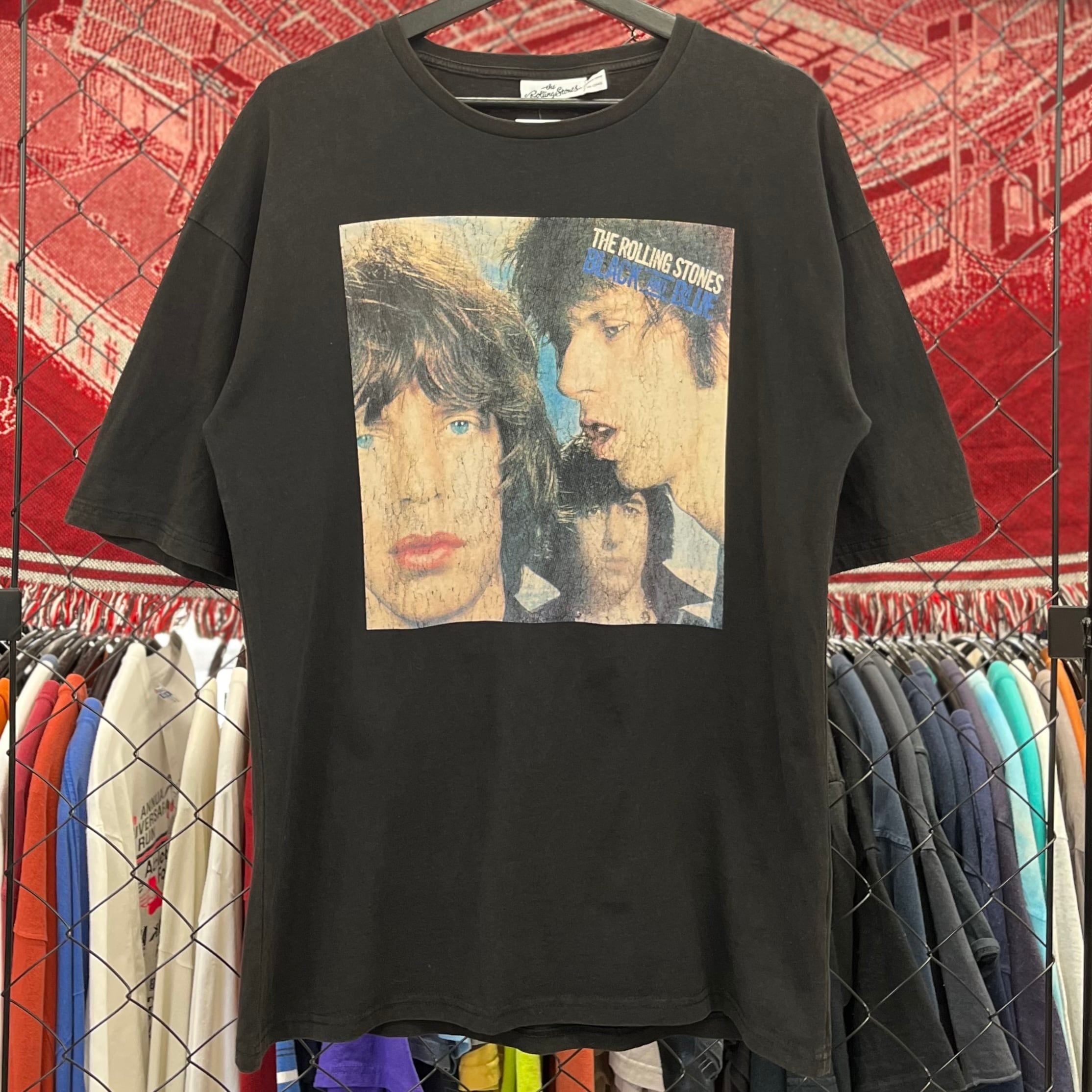 ザローリングストーンズ バンド系 半袖Tシャツ アーティスト プリント