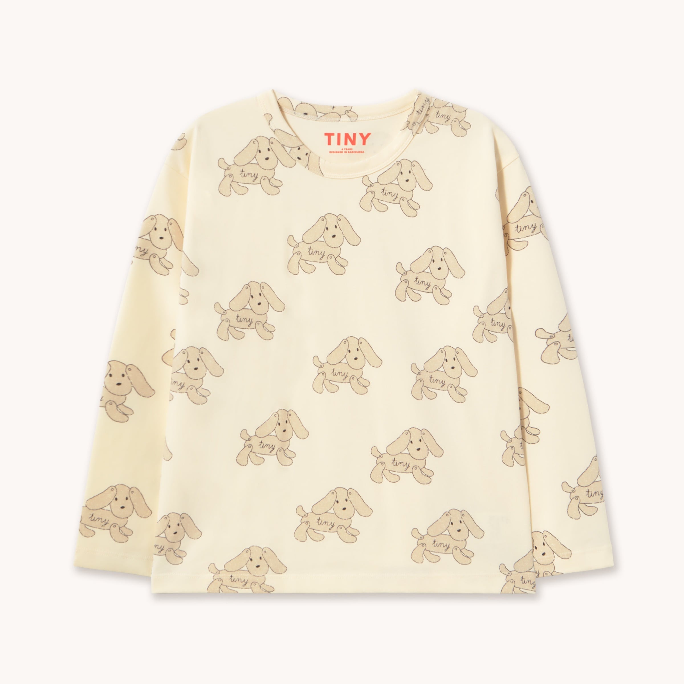【DROP2】TINYCOTTONS / DOGS TEE - vanilla