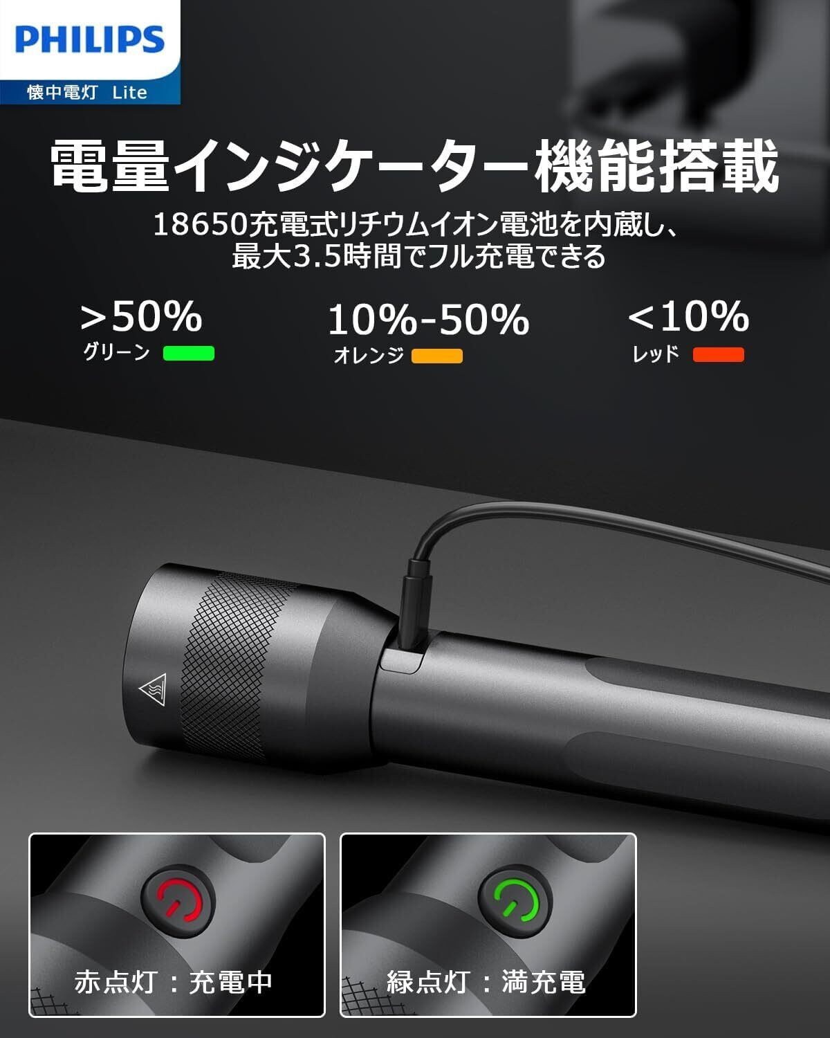 フィリップス 懐中電灯 sfl3601 | LINXAS OFFICIAL