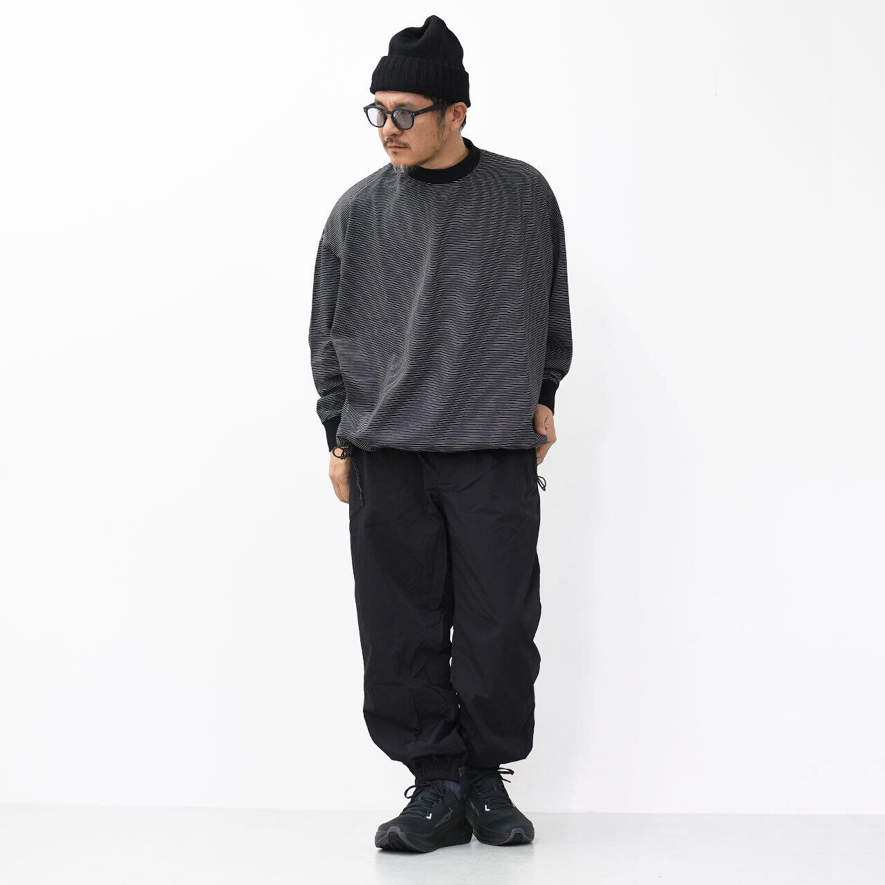 meltum [メルタム] BORDER BALLOON TEE L/S [MTM-CS-0276-25-A