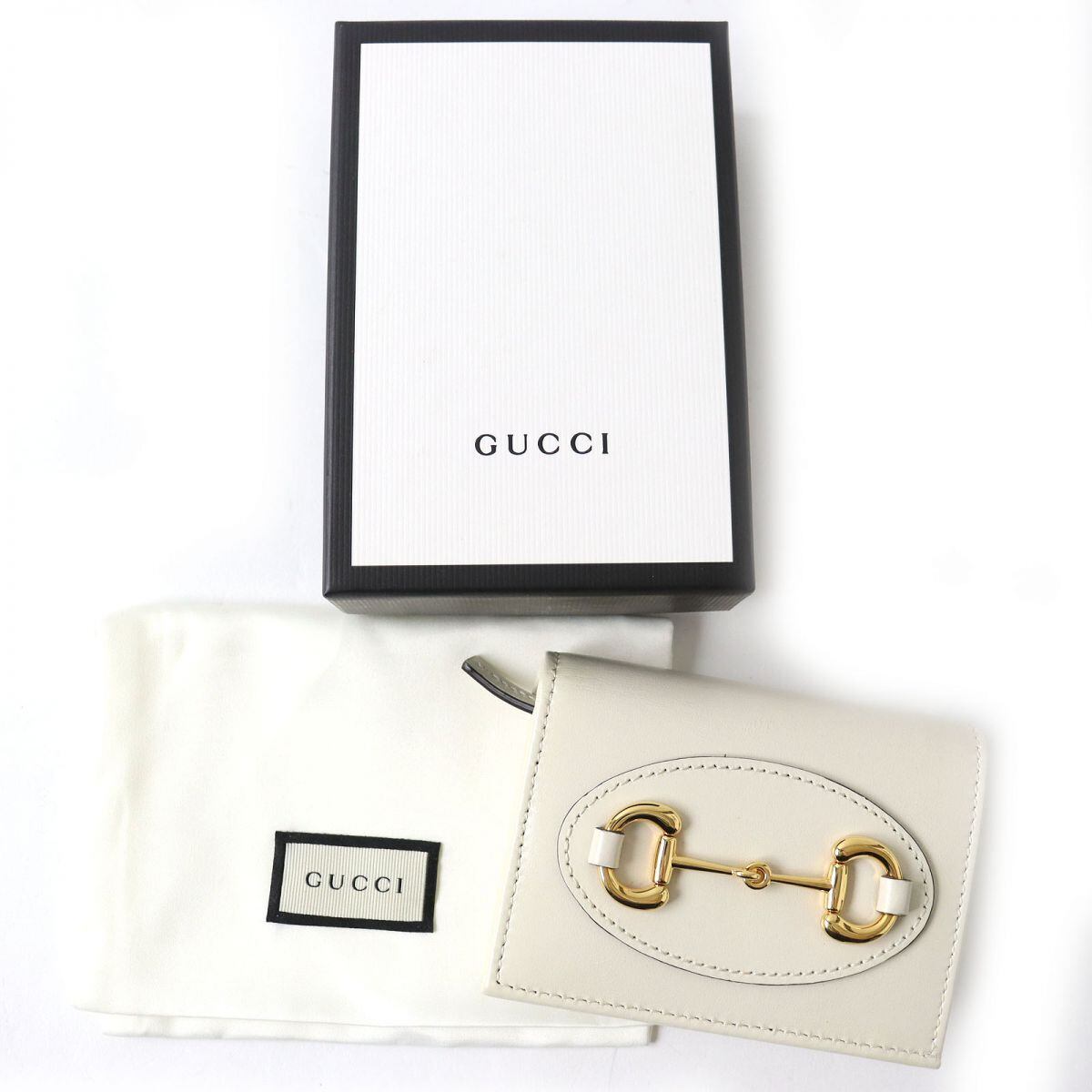 GUCCI 二つ折り財布ホースビット1995