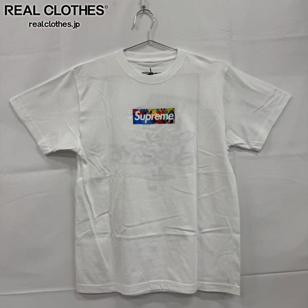Slawn Box Logo Tee Supreme ホワイト白　XL Slawn Box Logo Tee WHITE supreme S