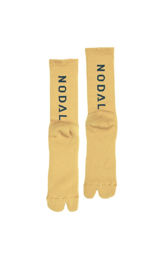 NODAL Logo Socks（Yellow ×  Navy）