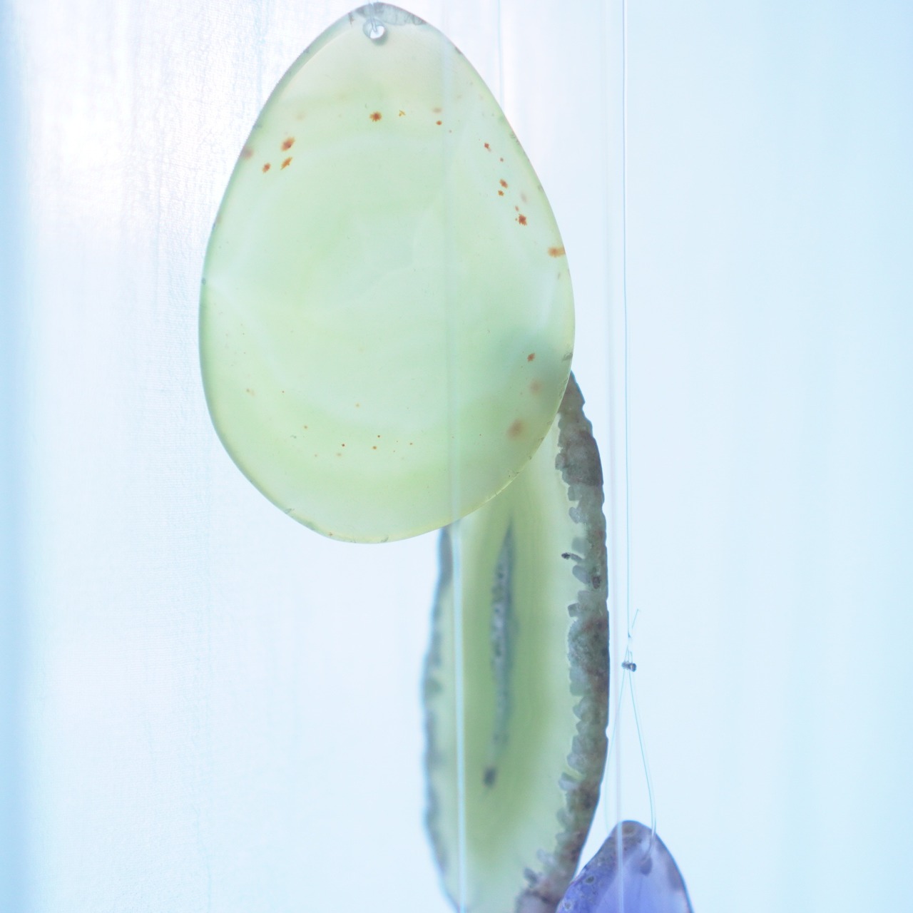 Melon Soda 02 - アゲートヒーリングチャイム / Agate Sun Catcher Wind Chime 920