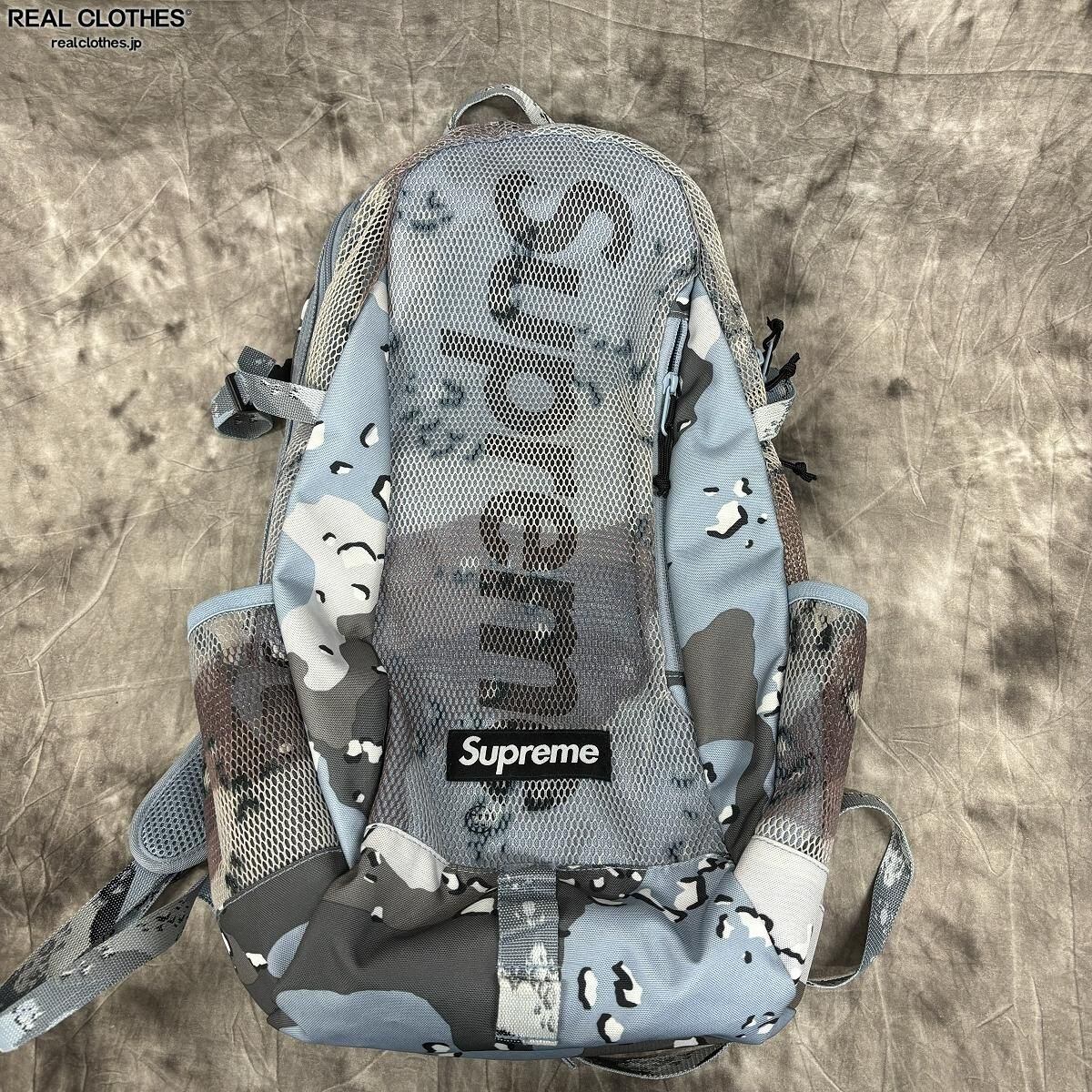 20ss Supreme Backpack Blue Camo 新品25Lカラー - バッグパック/リュック