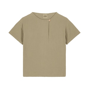 送料無料/STUDIO BOHEME/T-SHIRT ORSO - GOLDEN GREEN