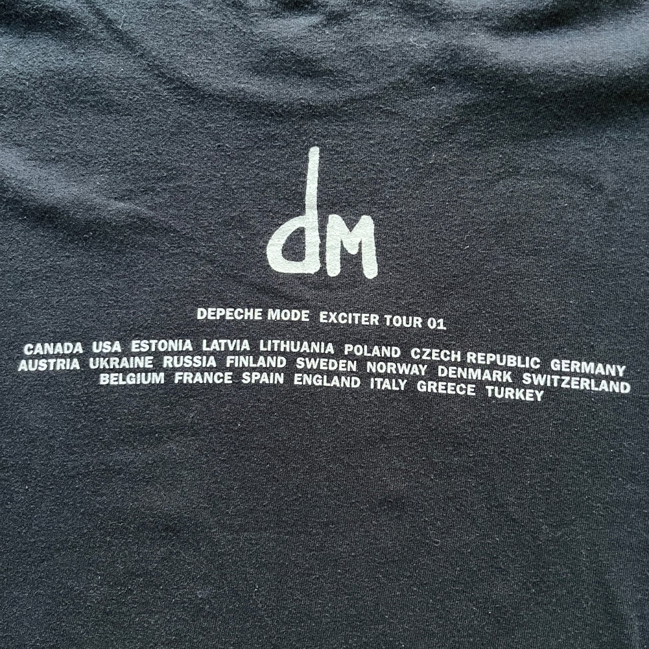 Depeche Mode 2001 Exciter Tour Band Tee | Vintage High Line