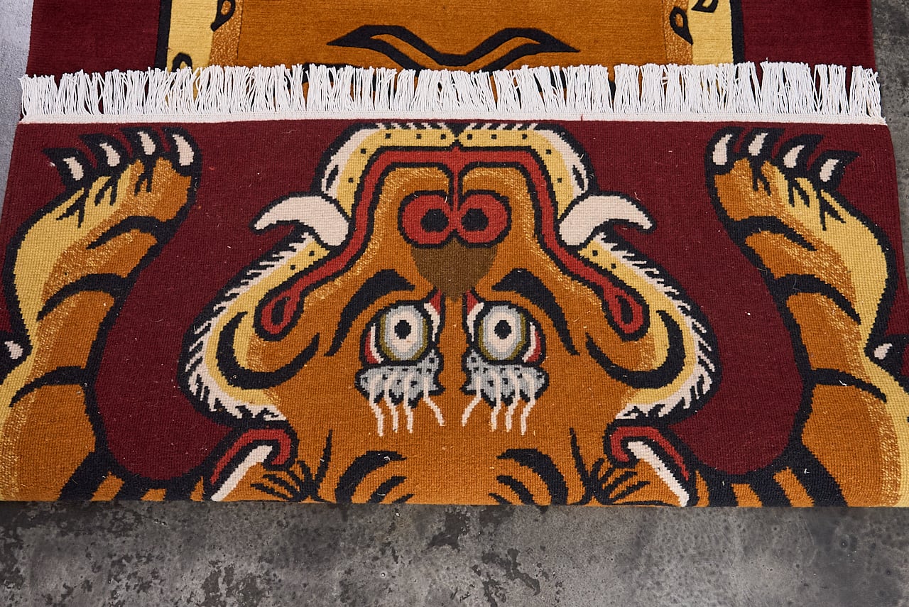 Tibetan Tiger Rug 《Lサイズ•プレミアムウール355》チベタンタイガー