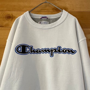 【champion】ブランドロゴ スウェット トレーナー チャンピオン US古着