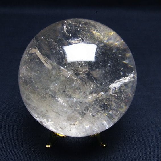 水晶 丸玉 63mm 水晶玉 一点物 151-7147