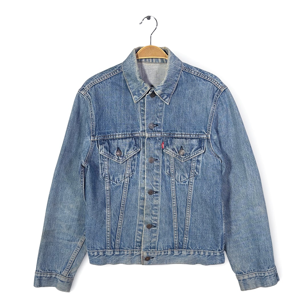 70s リーバイス 70505 ヴィンテージ デニムジャケット Gジャン 4TH Levis サイズM相当 古着 DA0085