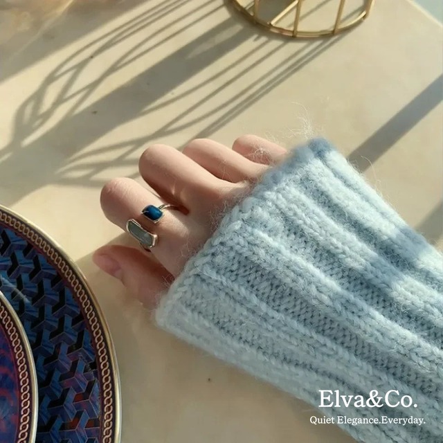 Asymmetry Stone Ring（アシンメトリーストーンリング）