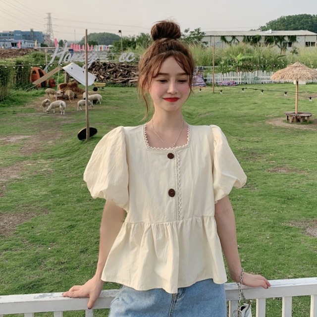 サマースリムシャツ トップス 夏物 YY-ファッション94992790277