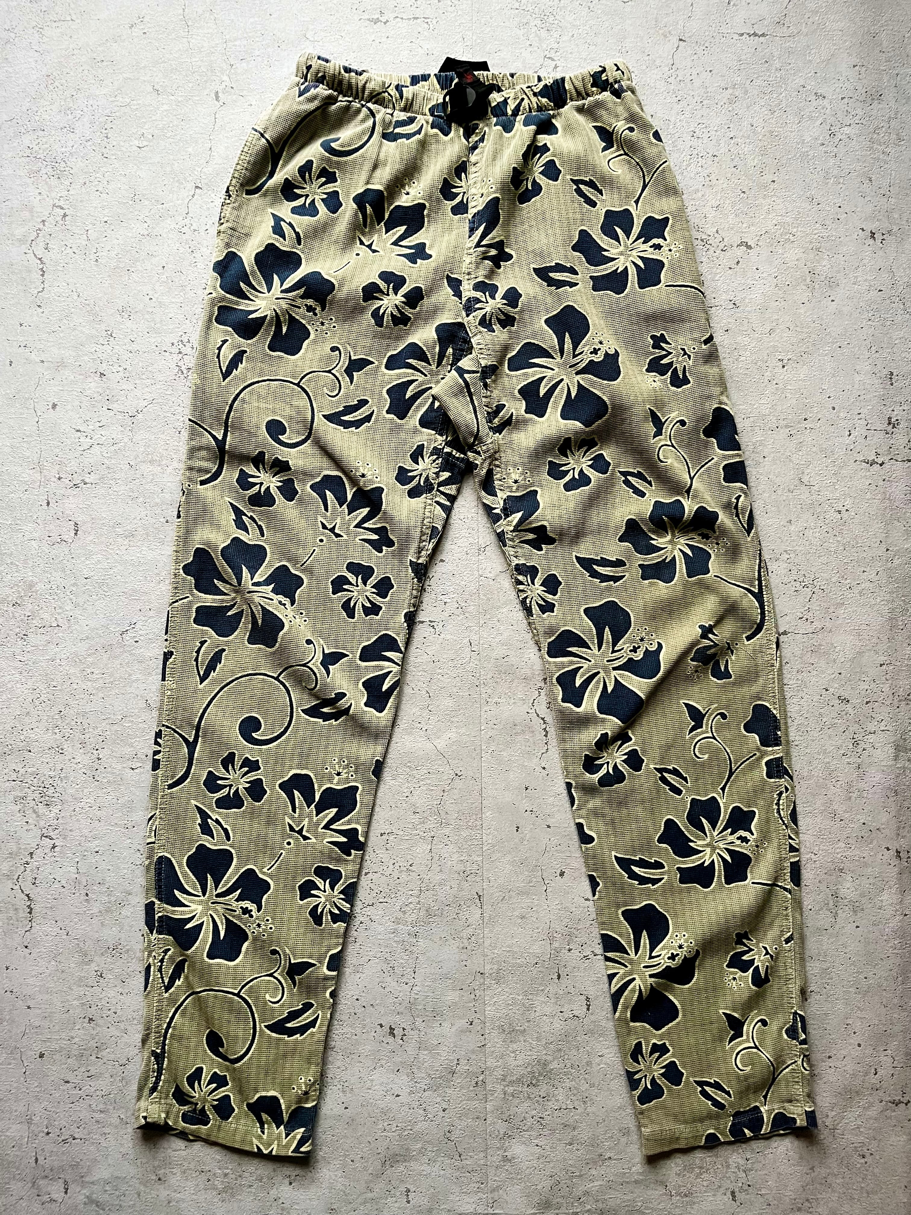 90s USA製 GRAMICCI - FLOWER PRINT CLIMBING LONG PANTS OLD 90s USA製 GRAMICCI - FLOWER PRINT CLIMBING LONG PANTS OLD