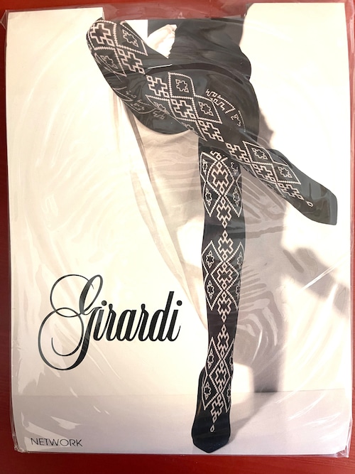 GIRARDI   ＜ジラルディ＞　イタリア製　５０デニール　デザインタイツ　NETWORK