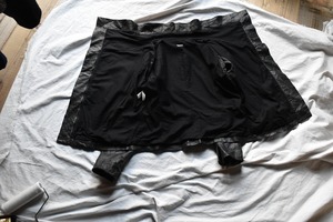 DKNY Black leather short jacket