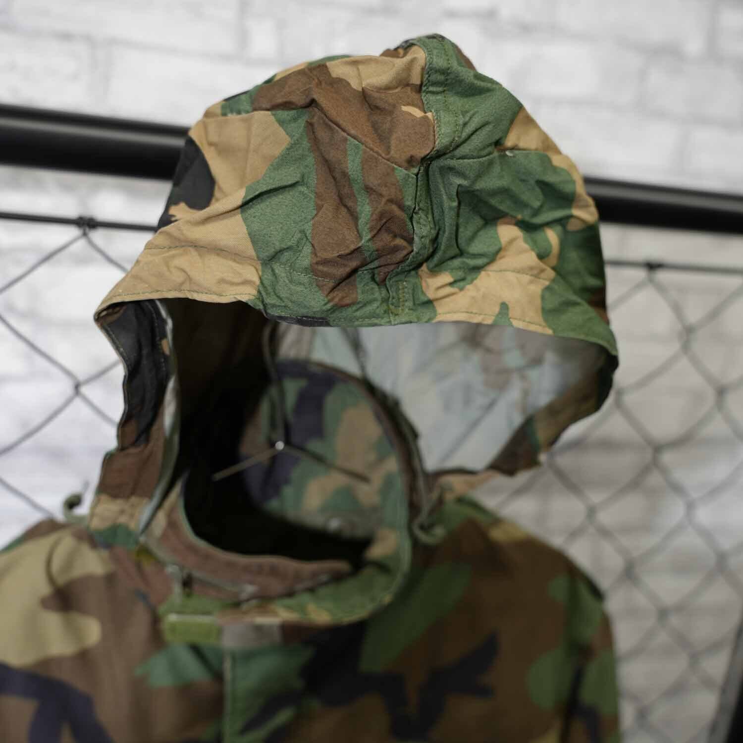 80s U.S. ARMY M-65 フィールドジャケット ウッドランドカモ SMALL