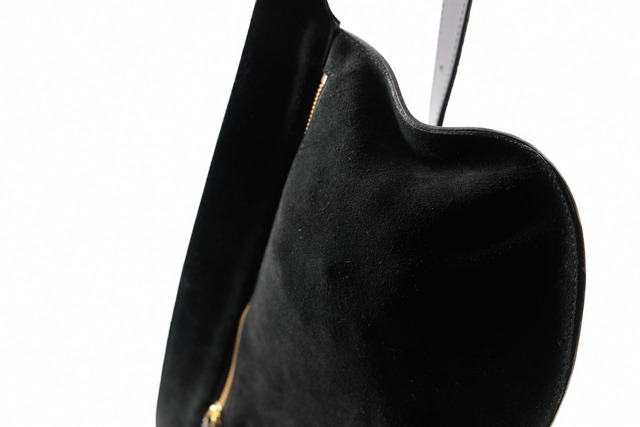 MARROW/MA-AC6309 VELOUR WAISTPOUCH BLACK