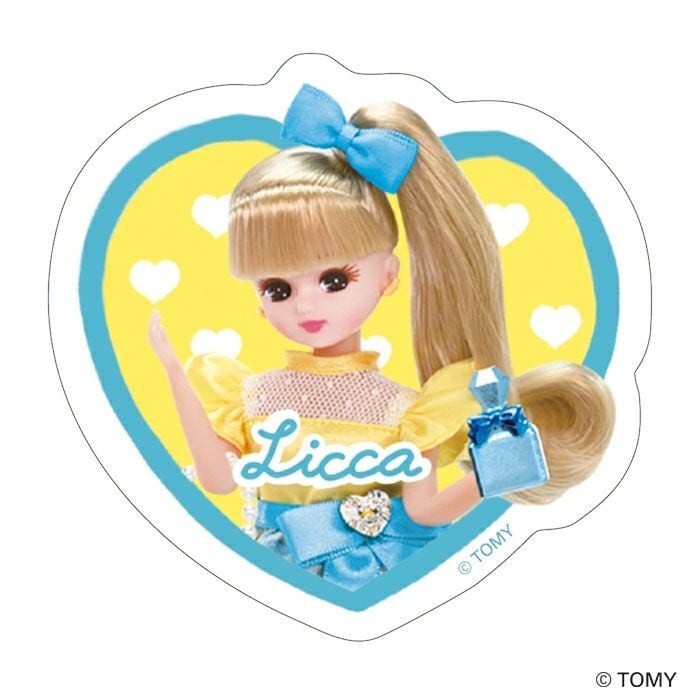 リカちゃん Oshigoto Licca ステッカー3柄セット ブティック | てんく