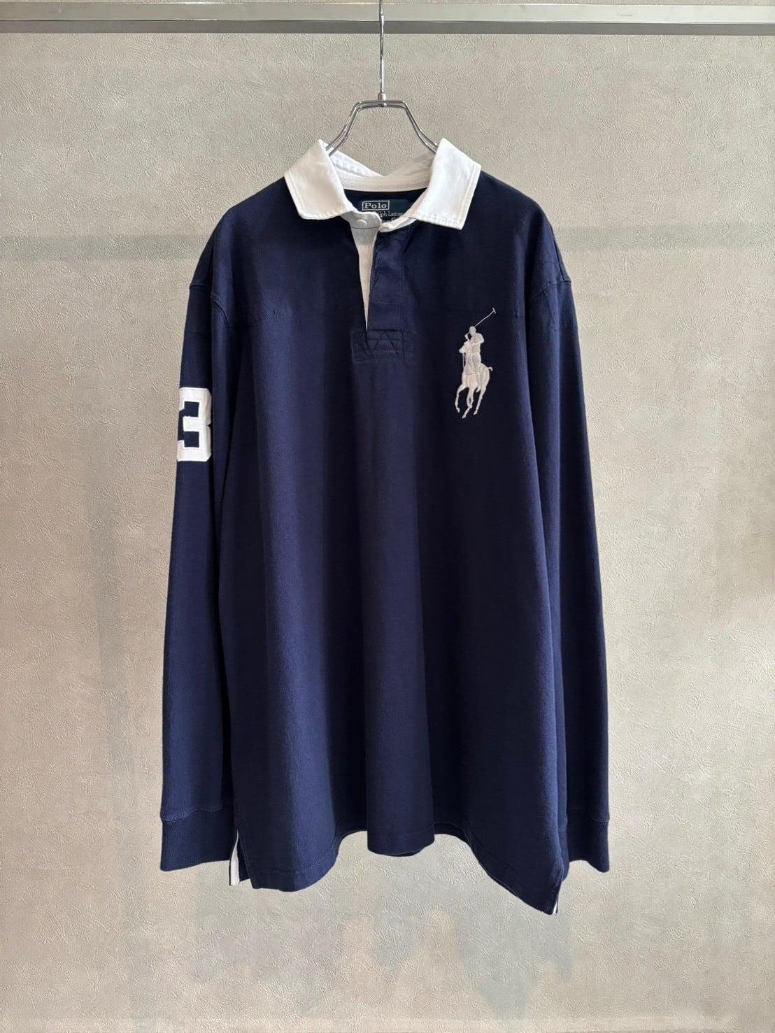 2000s Polo Ralph Lauren ビッグポニーロゴ ラガーシャツ | Rivulet