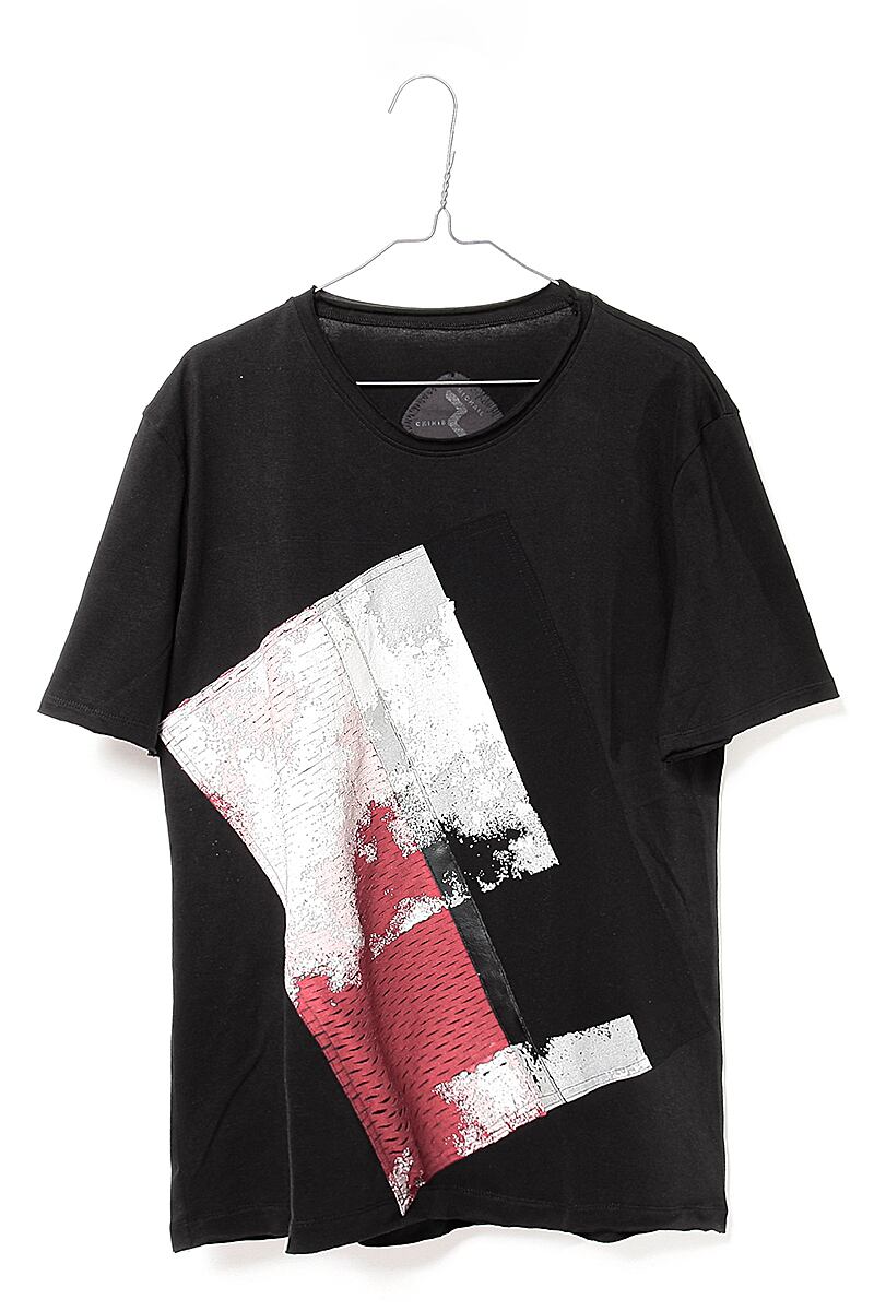 WEARABLE ART T-shirt men's №5 PATCHWORK Tシャツ 521C79［着るアート］［送料/税込］