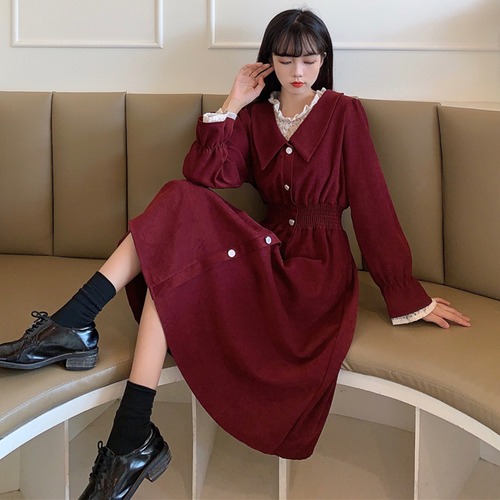 ✞ スタンダードカラーレーススカート ♡ ロング レトロ スウィート ステッチ ✞ゴスロリ SM ミリ 甘ロリ クラロリ 和ロリ エレガント 黒ロリ 姫ロリ 華ロリ BB-BB60441360141