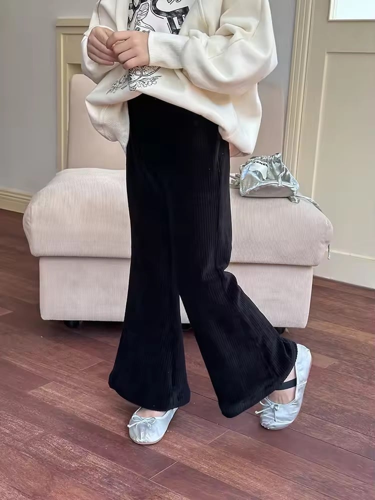 3color コーデュロイフレアパンツ