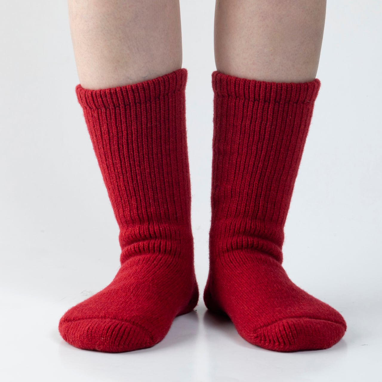 G-65 マグロ漁船の靴下 ALLWOOL 深紅［オンラインストア限定］ | SAGYO