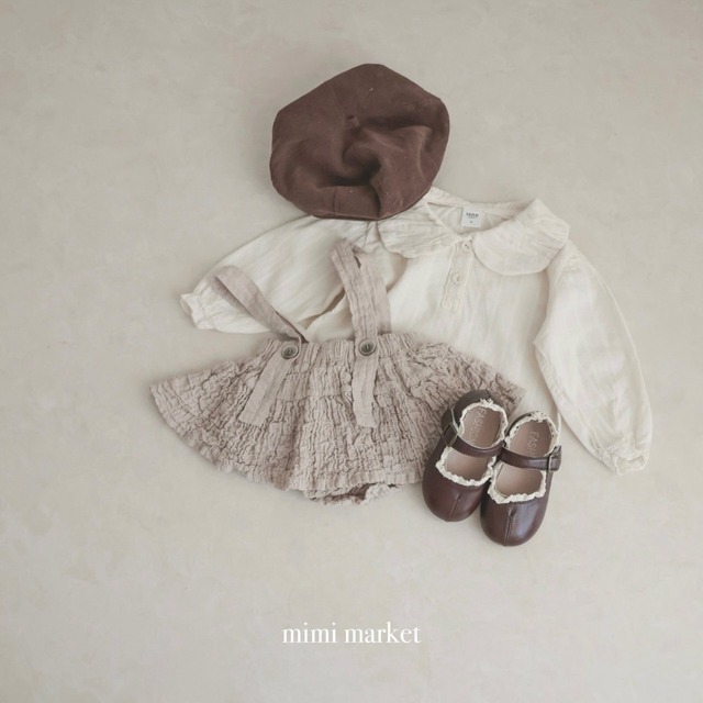 【即納/80size】ダブルカンカンスカート /mimimarket