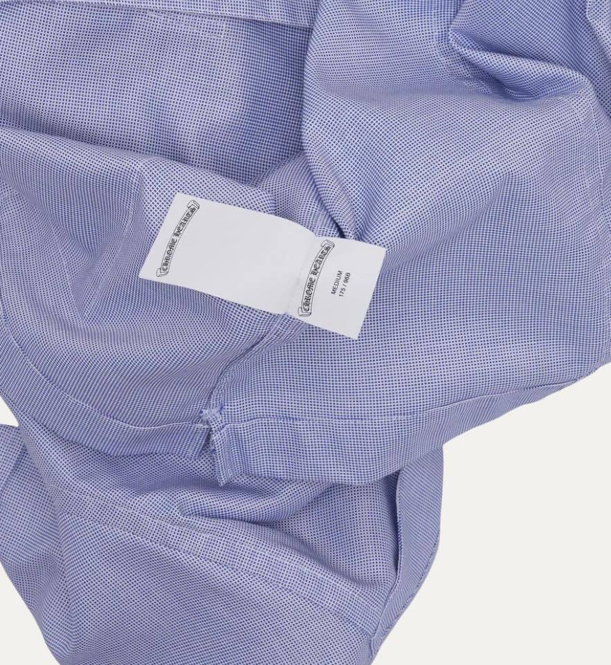 CHROME HEARTSグアヤベラ　ラッキーパッチ付き半袖シャツ　ロジウム加工 CHROME HEARTSグアヤベラ ラッキーパッチ付き半袖シャツ ロジウム加工