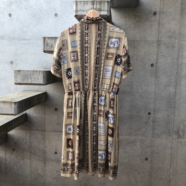 美品✨FENDI シルク混ワンピース