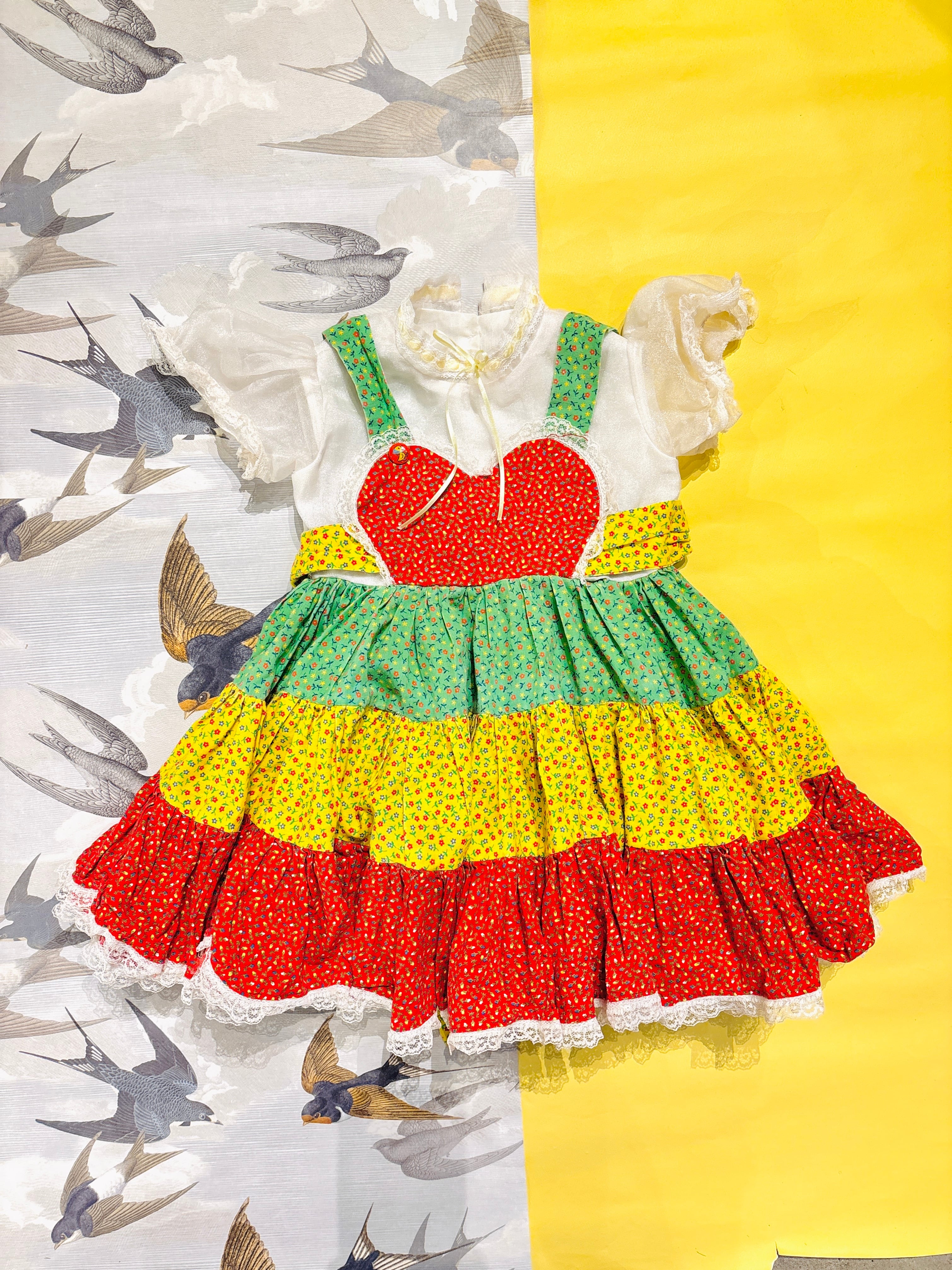 【kids vintage】special ♡ frill dress. / about3y