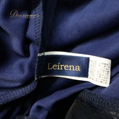 社交ダンス 衣装 スタンダードドレス スタンダード ワンピース ドレス フロート 紺色 レイリーナ leirena ネイビー系 長袖 ベロア フリル レース 上品 高級感 ダンス用 コスチューム おしゃれ パーティー 発表会 フェスティバル 高級素材 ボリューム 伸縮性なし スタイルアップ 落ち着いた色合い フェミニン 体型カバー 関節 ファッション 結婚式用