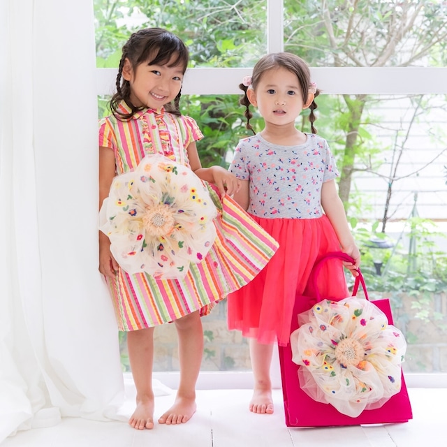 お花のお花ポシェット