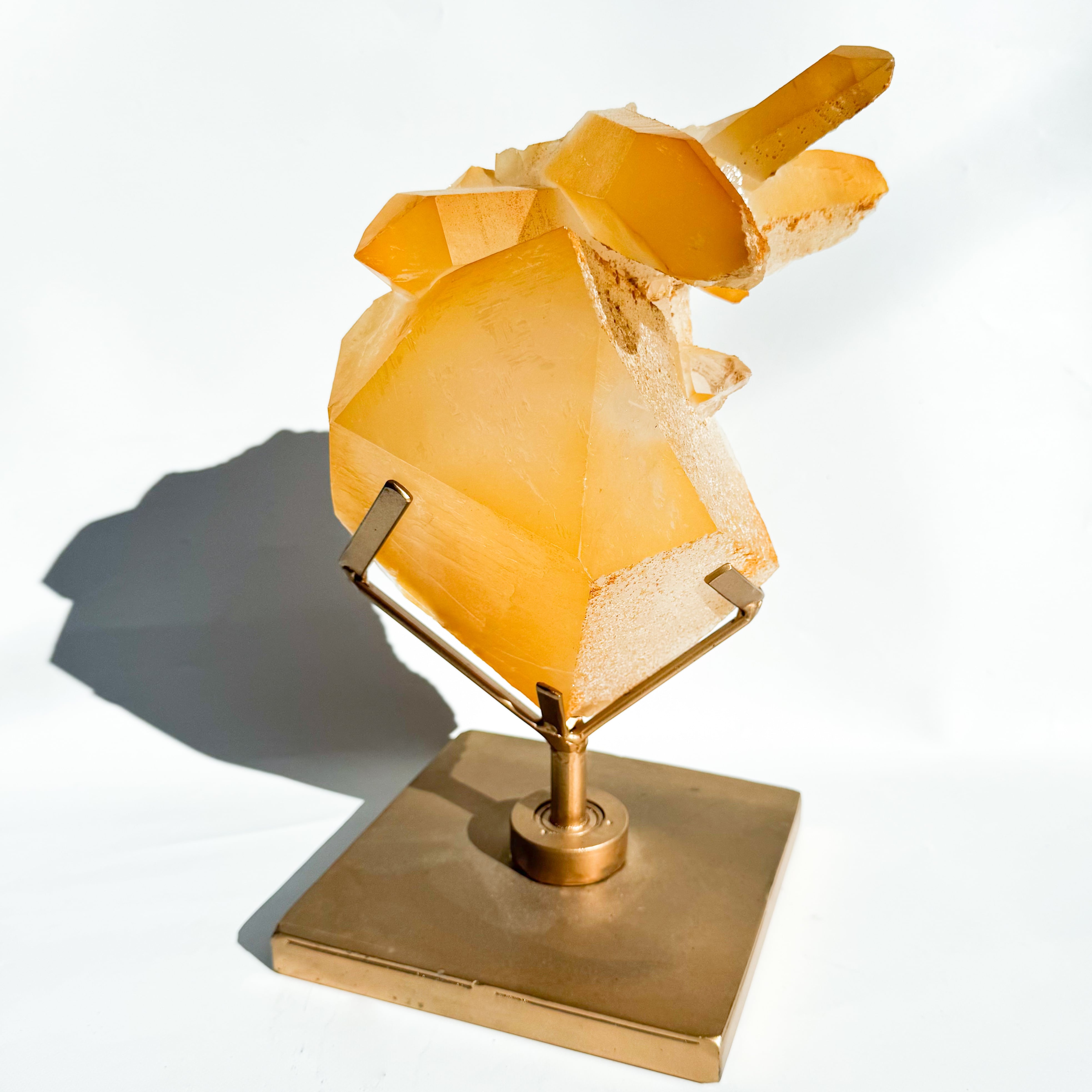 Golden healer with stand