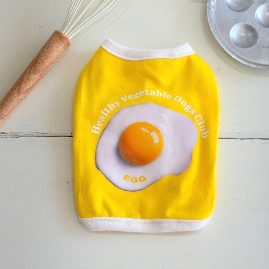 予約【WOONITO】Vegetable Sleeveless《Egg》