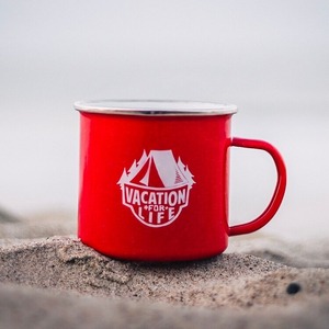 USA マグカップ　コップ　Vacation For Life  12oz. CAMPING MUG