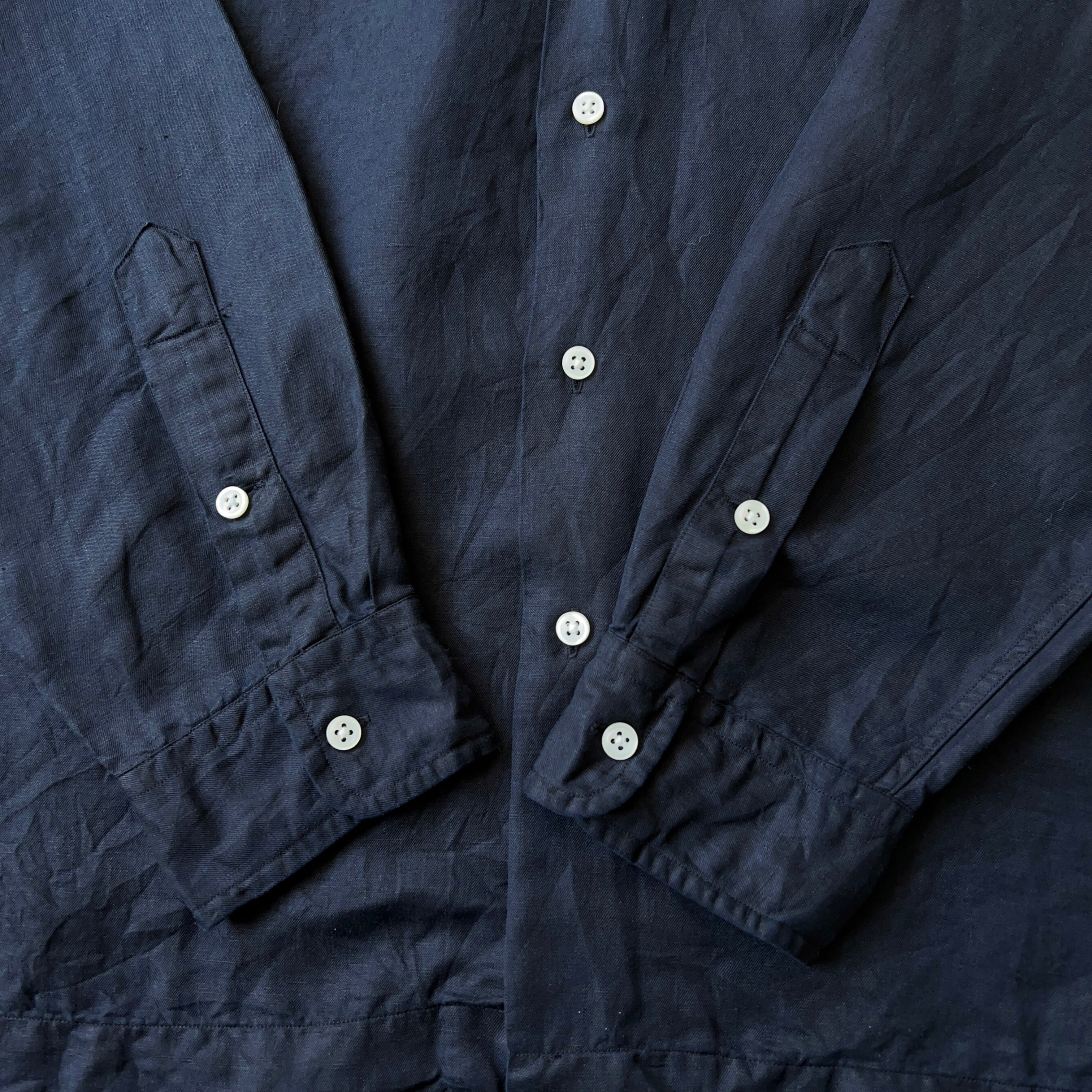 POLO by Ralph Lauren リネンシルク混紡 オープンカラーシャツ POLO by Ralph Lauren リネンシルク混紡 オープンカラーシャツ