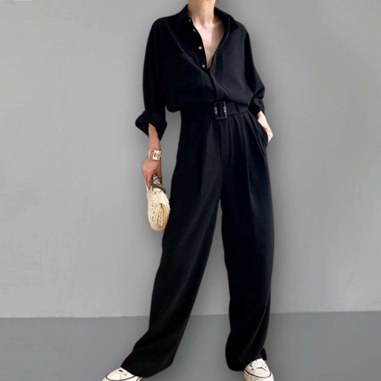 ロングスリーブオールインワン 0103