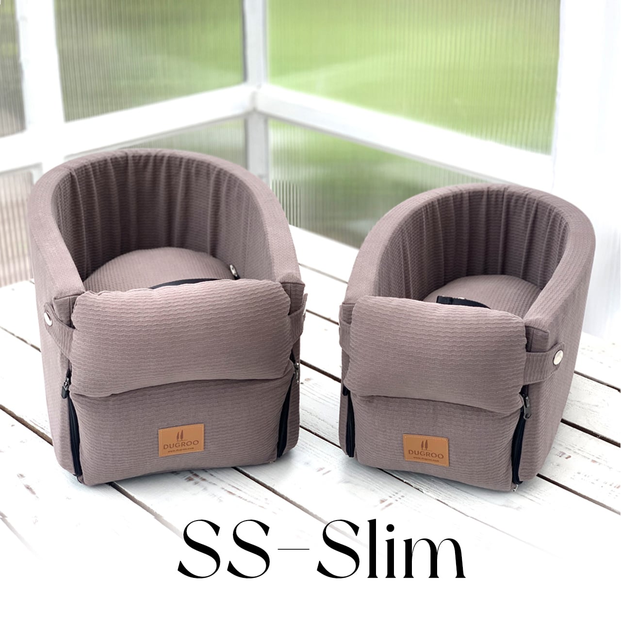 Console Box Dog Car Seat SS-Slim【Mocha】/ Dugroo / 日本未入荷