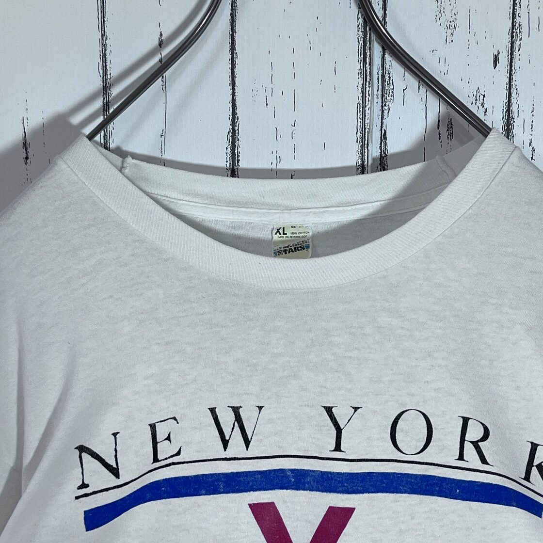 80s USA製 スクリーンスターズ SCREEN STARS 白タグ NEW YORK NYC THE 