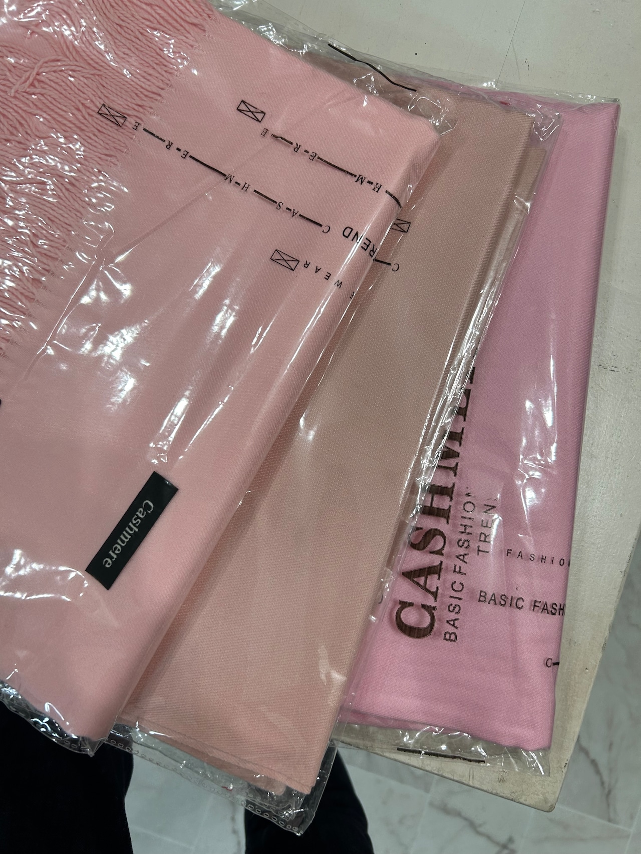 薄手カシミヤストール